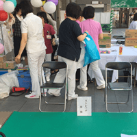 「新越谷病院看護の日」のお手伝いをさせて頂きました。