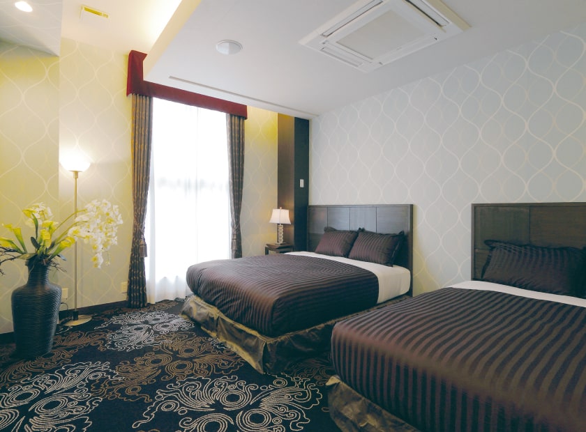 仮眠がとれる遺族控室（別所ホール）